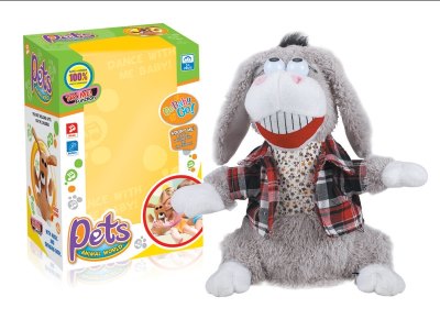B/O DANCING DONKEY W/MUSIC & MOVING EAR - HP1059916