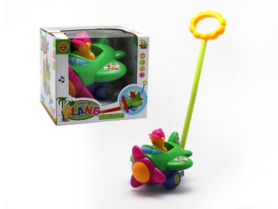 PUSH & PULL B/O PLANE W/MUSIC - HP1060395