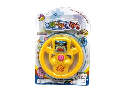 STEERING WHEEL W/LIGHT & MUSIC & PROJECTION INCLUDED BUTTONCELL - HP1060542