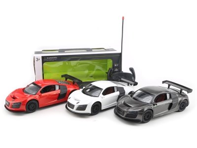 4 FUNCTION R/C CAR  SILVERY GREY/WHITE/RED/ NOT INCLUDE BATTERY - HP1060574