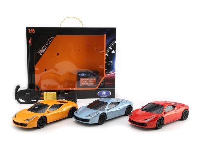 4 FUNCTION R/C CAR RED/YELLOW/BLUE /NOT INCLUDE BATTERY - HP1060581