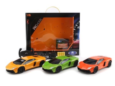 4 FUNCTION R/C CAR GREEN/ORANGE/YELLOW/GREY /NOT INCLUDE BATTERY - HP1060583