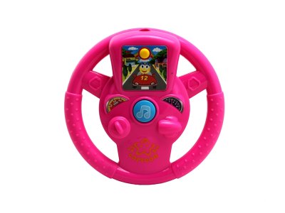STEERING WHEEL W/LIGHT & MUSIC & PROJECTION INCLUDED BUTTONCELL - HP1060698
