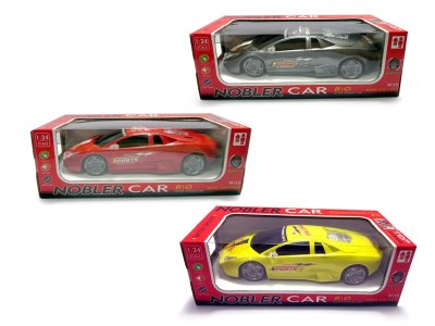 B/O BUMP& GO CAR W/LIGHT & MUSIC RED/YELLOW/GREY - HP1061103