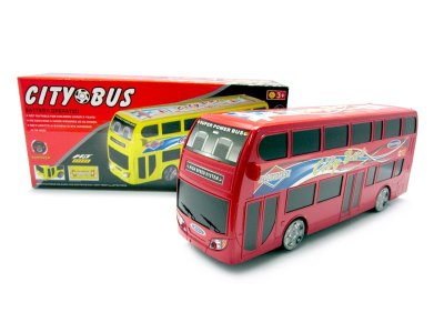 B/O BUMP& GO BUS W/LIGHT & MUSIC RED/YELLOW - HP1061104