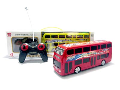 4 FUNCTION R/C BUS W/LIGHT & MUSIC RED/YELLOW - HP1061252