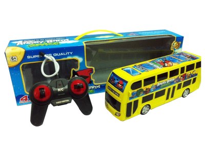 4 FUNCTION R/C BUS W/LIGHT & MUSIC RED/YELLOW - HP1061258