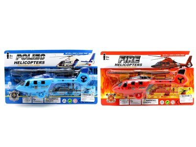 PULL LINE HELICOPTER RED/BLUE - HP1062079