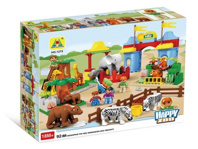 ZOO BUILDING BLOCK 92PCS  - HP1062110