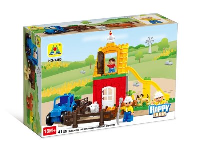 FARM BUILDING BLOCK 41PCS  - HP1062127