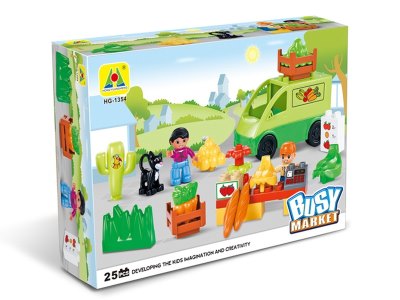 FARM BUILDING BLOCK 25PCS  - HP1062128