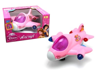 B/O PLANE W/3D LIGHT & MUSIC & BUMP AND GO & LIFTING - HP1062390