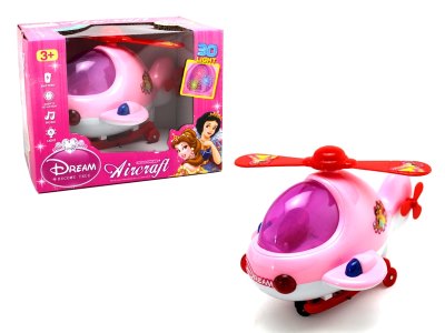 B/O PLANE W/3D LIGHT & MUSIC & BUMP AND GO & LIFTING - HP1062391
