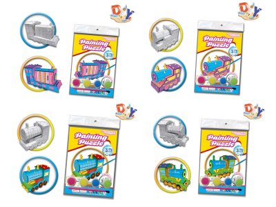 DIY PAINTING 3D PUZZLE  4ASST  - HP1062551