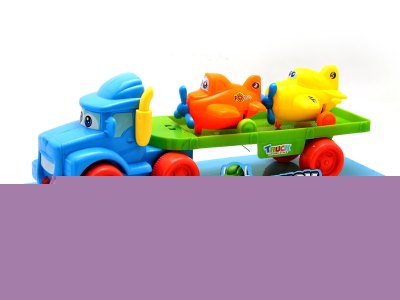FRICTION TRUCK W/2 PLANE GREEN/YELLOW - HP1063149