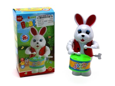 WIND UP RABBIT W/DRUM  - HP1063221
