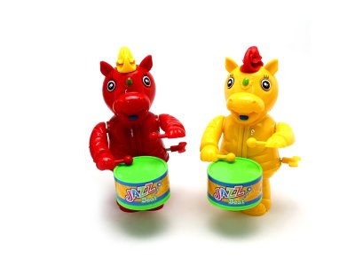 WIND UP PONY W/DRUM RED/YELLOW - HP1063226