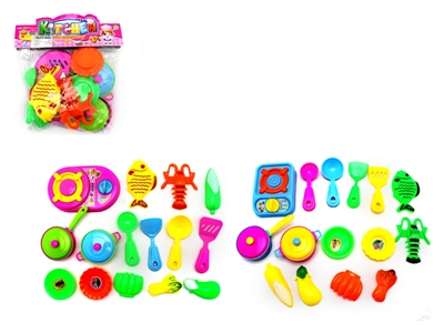 KITCHEN SET (17PCS) 2ASST - HP1063371