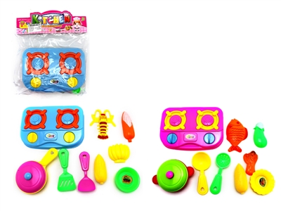 KITCHEN SET (10PCS) 2ASST - HP1063373