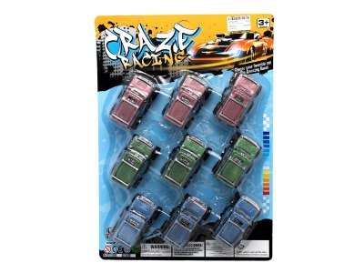 6只装回力悍马车 红蓝绿3色混装 - HP1063385