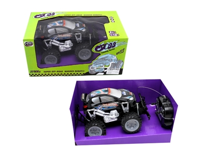 4 FUNCTION R/C CAR W/LIGHT BLACK/YELLOW - HP1064216