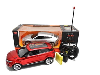 1:16 SCALE 4 FUNCTION R/C CAR W/ LIGHT 2ASST INCLUDE BATTERY - HP1064609