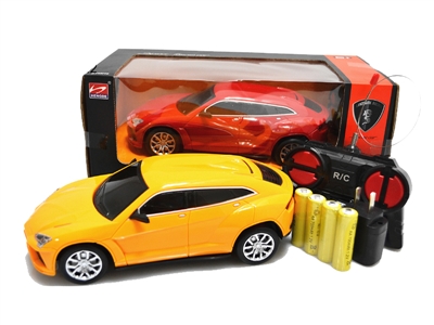 1:20 SCALE 4 FUNCTION R/C CAR W/ LIGHT 2ASST INCLUDE BATTERY - HP1064612