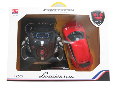 1:20 SCALE 4 FUNCTION R/C CAR W/ LIGHT - HP1064625