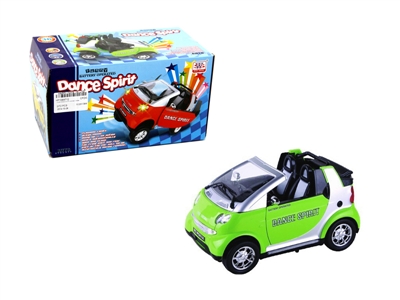 B/O BUMP & GO DANCING CAR W/LIGHT & MUSIC RED/YELLOW/GREEN - HP1064712