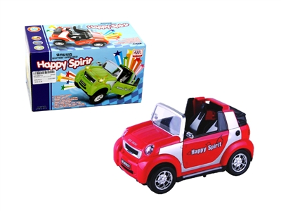 B/O BUMP & GO CAR W/LIGHT & MUSIC RED/YELLOW/GREEN - HP1064713
