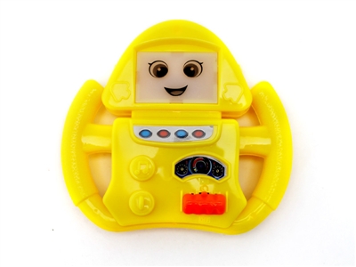 STEERING WHEEL W/LIGHT & MUSIC INCLUDED BUTTONCELL - HP1065594