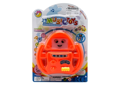 STEERING WHEEL W/LIGHT & MUSIC INCLUDED BUTTONCELL - HP1065596