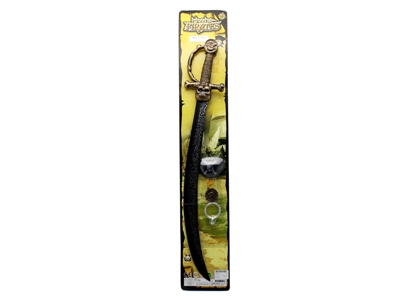 65.5CM PIRATE SWORD W/ACCESSORIES - HP1065733