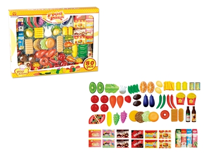 FOOD SET 80PCS - HP1065928
