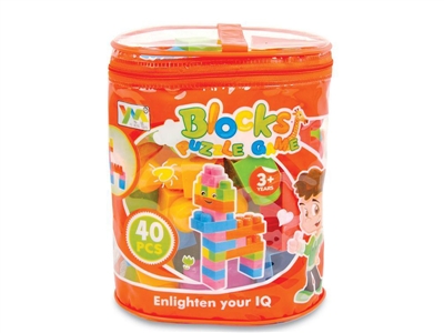 BUILDING BLOCK 40PCS 6COLOR - HP1065981