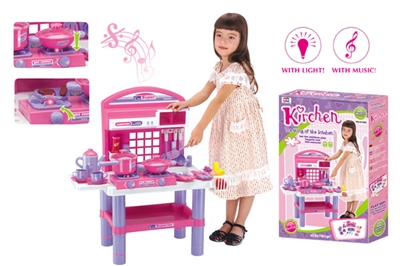 COOKING SET W/LIGHT & MUSIC - HP1066018