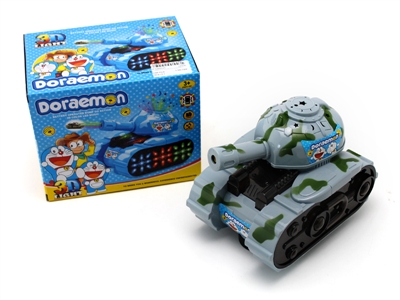 B/O TANK W/3D PROJECTION & MUSIC & BUMP AND GO GRAY/BLUE - HP1066043