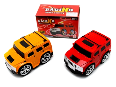 B/O CAR BUMP &GO W/LIGHT & MUSIC YELLOW/RED - HP1066156