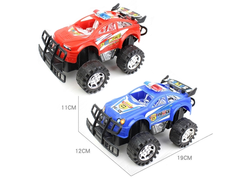 FRICTION CROSS COUNTRY POLICE CAR 2ASST RED/BLUE - HP1066958