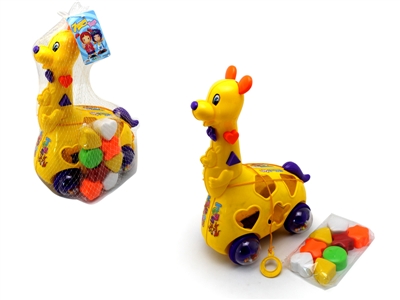 PUSH & PULL KANGAROO  YELLOW/GREEN - HP1067118