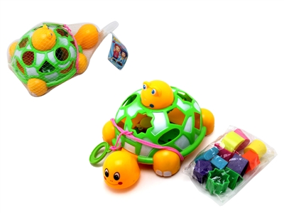 PUSH & PULL TURTLE YELLOW/GREEN - HP1067123