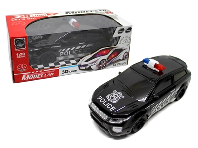 B/O BUMP & GO POLICE CAR W/3D LIGHT - HP1068083