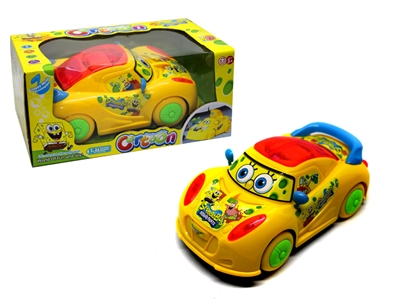 B/O BUMP & GO CARTOON CAR W/MUSIC & LIGHT - HP1068089