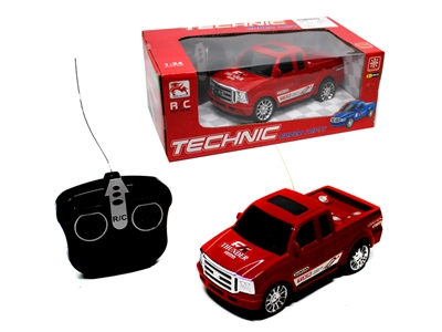4 FUNCTION R/C CAR ，RED/BLACK - HP1068183