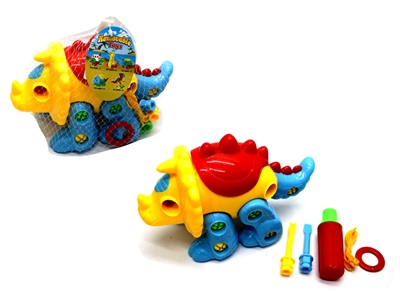 ASSEMBLE  PUSH & PULL TRICERATOPS - HP1068240