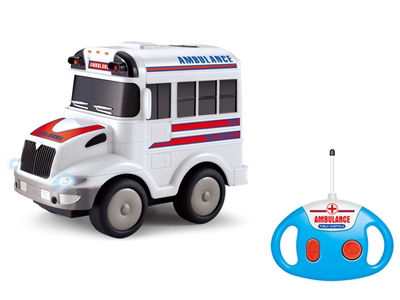 4 FUNCTION R/C AMBULANCE CAR W/LIGHT & MUSIC - HP1068257
