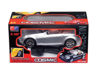 1：12 R/C CAR W/LIGHT & CHARGER RED/YELLOW/BLACK/SILVER - HP1068370