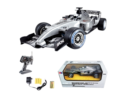 1：16 R/C CAR W/CHARGER RED/BLACK - HP1068383