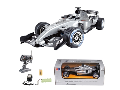 1：10 R/C CAR W/LIGHT & CHARGER SILVER - HP1068385
