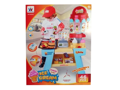 FAST FOOD PLAY SET W/LIGHT & IC - HP1068429
